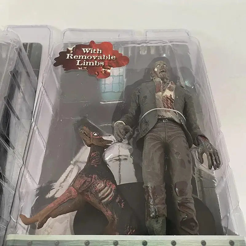 NECA Chris Redfield Figure Hunk Biohazard Zombie Biohazard Executioner Majini Action Figure Toy Horror Gift For Halloween Doll
