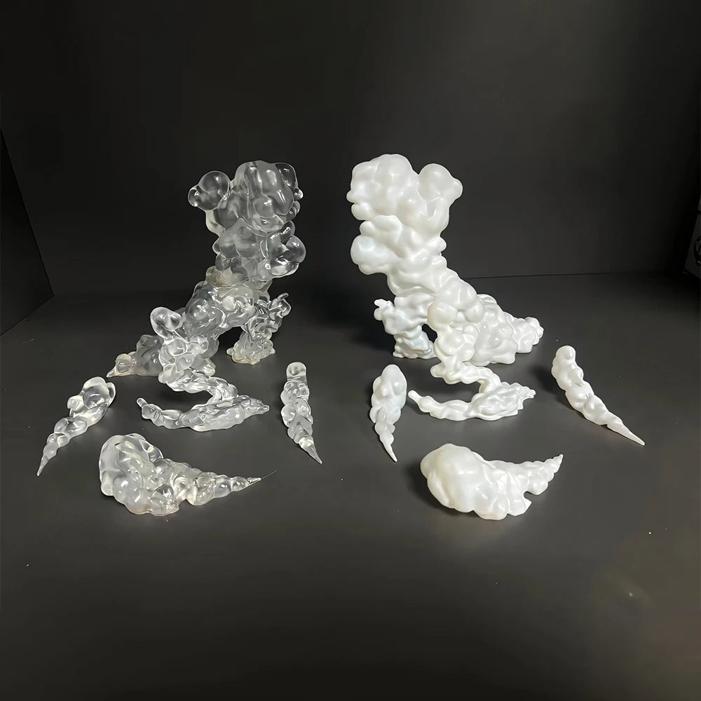 Ac Toys Dragon Ball Effect Series S.H.F The Smoke Effect Piece White Ver. Action Anime Figures Ko Model Accessories Customized