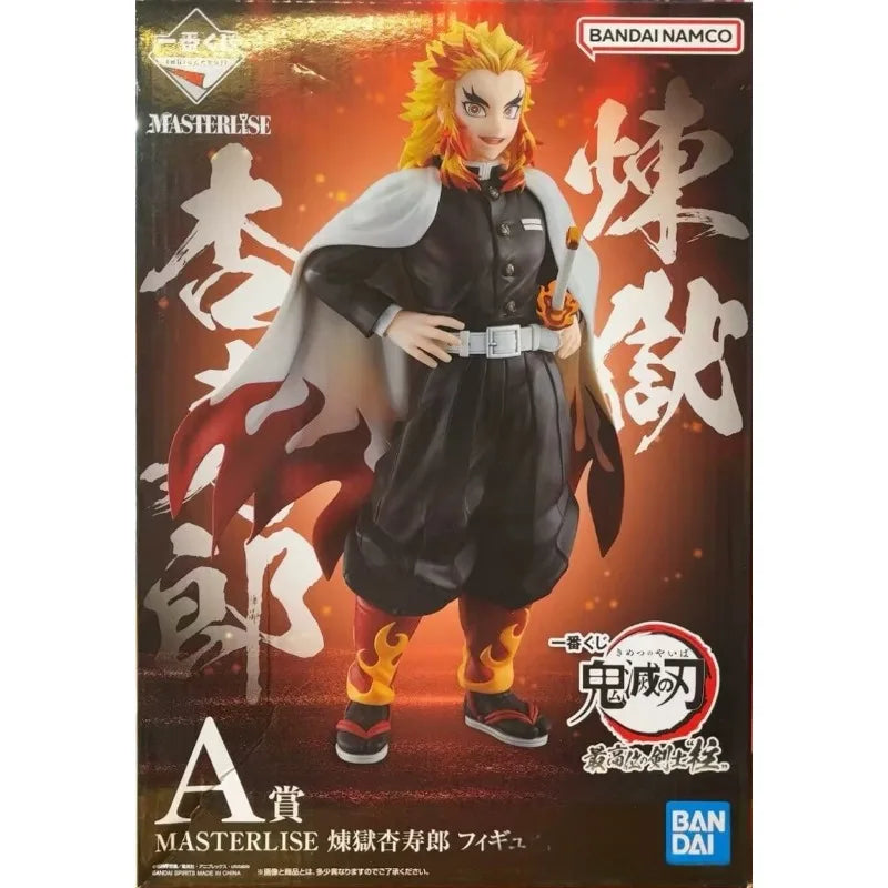 In Stock Original BANDAI Ichiban Kuji Demon Slayer Rengoku Kyoujurou Tomioka Giyuu Kochou Shinobu Anime Figures Toy Gifts