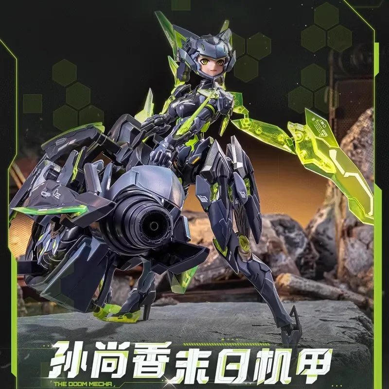 AniMester Original Nuclear Gold Rekonstruktion und Montage Serie Sun Shangxiang1/12 Anime Action Figure Montage Modell Spielzeug