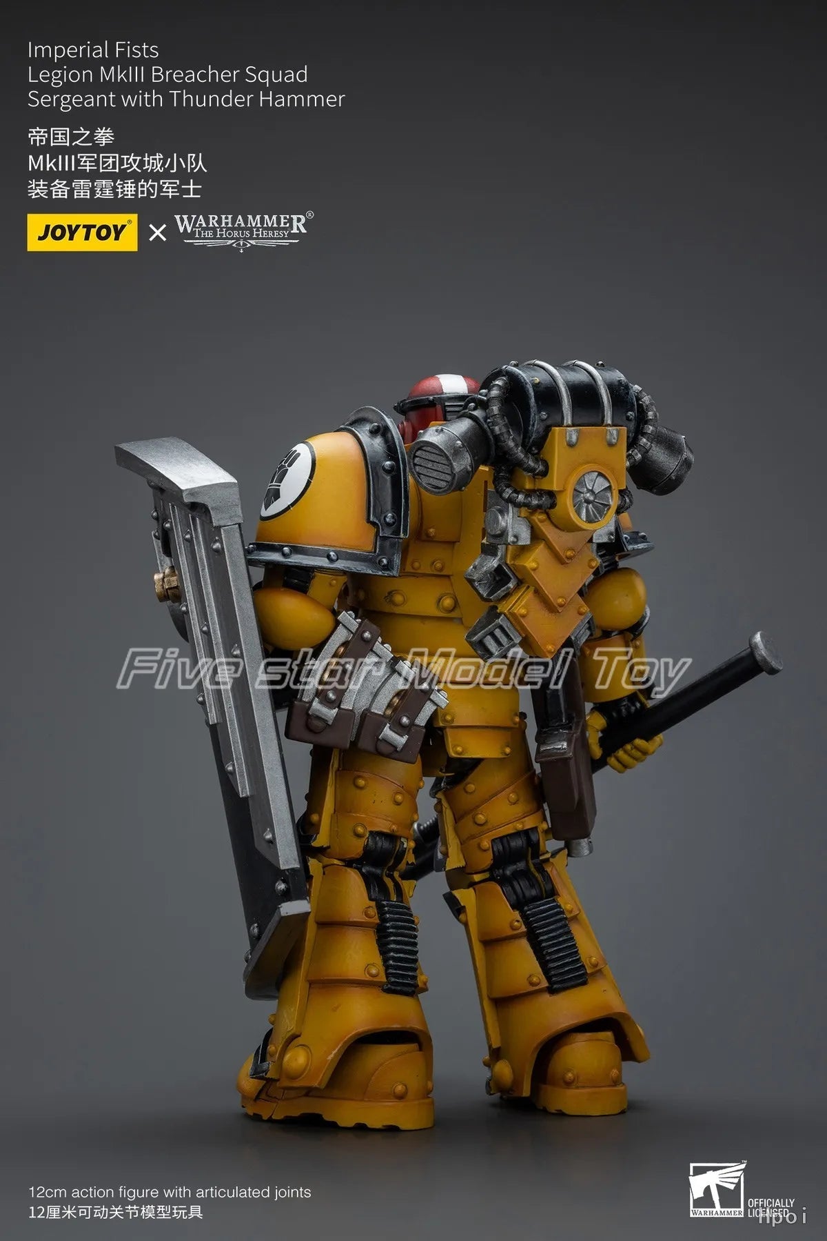 【FS】JOYTOY  Warhammer 40K  Scale 1/18 Action Figures Imperial Fists Legion Mklll Tactical Squad  Models Toys Gifts