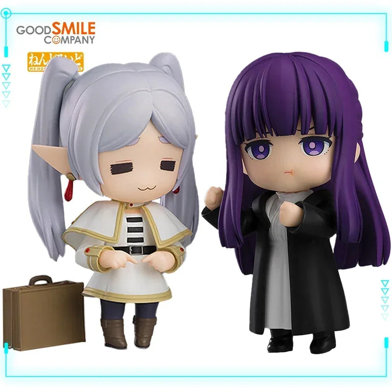 GSC Original Genuine Nendoroid 2367&2368 Anime Sousou No Frieren Frieren Fern 10cm Collections Model Toy Action Figure Xmas Gift