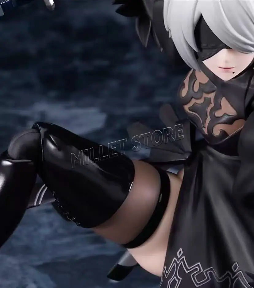 In Stock MAX Factory Original Box FIGMA 643 2B YORHA NO.2 TYPE B Action Figure Model Toy Gift for Kid Foam Box Packaging