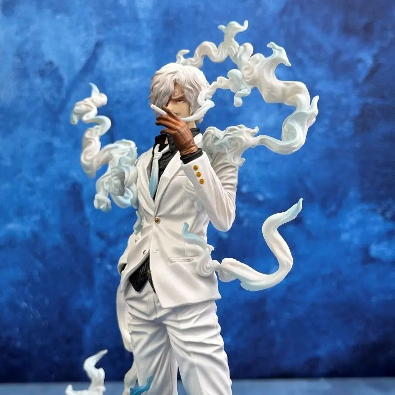 28cm Nika Sanji Nika Zoro Anime Figure Two Headed Statue With Base PVC Collectible Model Toy Desktop Ornament Boy Gift