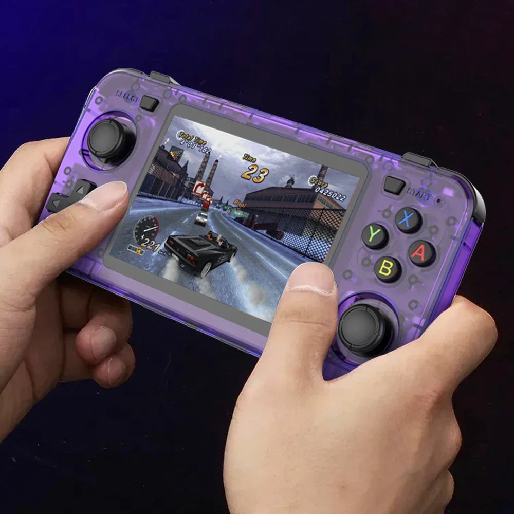 R36H Retro Handheld Video Game Console Linux System 3.5 Inch IPS Screen Portable Pocket Video Player R36S 64G 128G Game Boy Gift