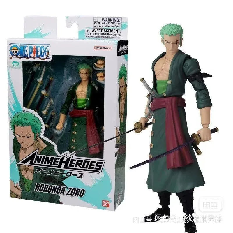 In Stock Original ONE PIECE Roronoa Zoro Monkey D. Luffy Sanji Trafalgar D. Water Law Shanks Anime Image Mobile Series Toy Gifts