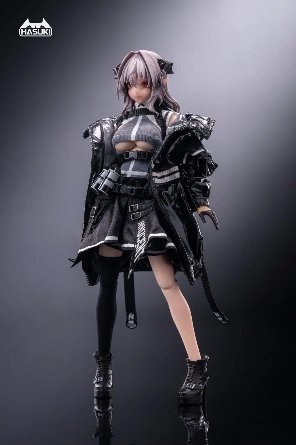 In Stock HASUKI Pocket Art PA009 Friede Succubus Nun White Master Mariannu 1/12 Women Soldier Anime Action Figure Toy Model
