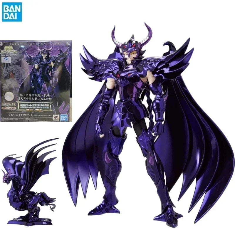 Bandai in Stock Saint Seiya EX Saint Cloth Myth Flying Dragon Radamantis Original Color Version Figure Model Collection Toy Gift