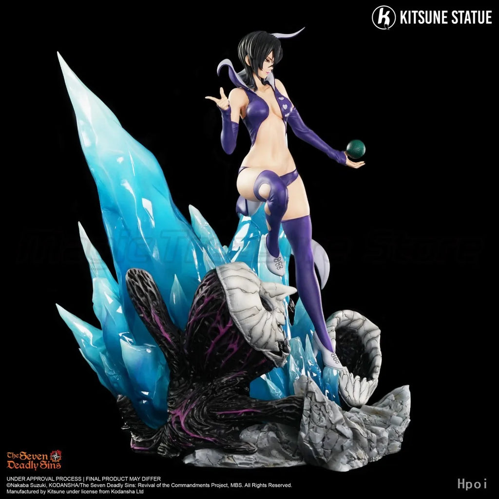 【MT】Original Kitsune Statue Seven Deadly Sins Merlin GK 1/6 Scale Figure Toy Collection Model Ornaments