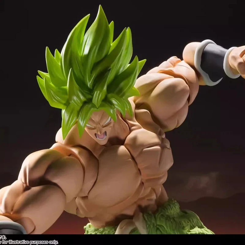 New Original Bandai Dragon Ball S.H.Figuarts Shf Broly Super Saiyan Broly Full Power Action Anime Figures Model Collection Toys