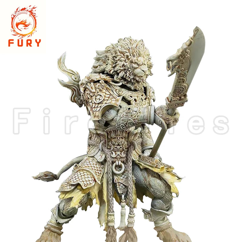 1/12 10inches Fury Toys Action Figure The Record of the Mountain and Sea Demon God Azure Lion Anime