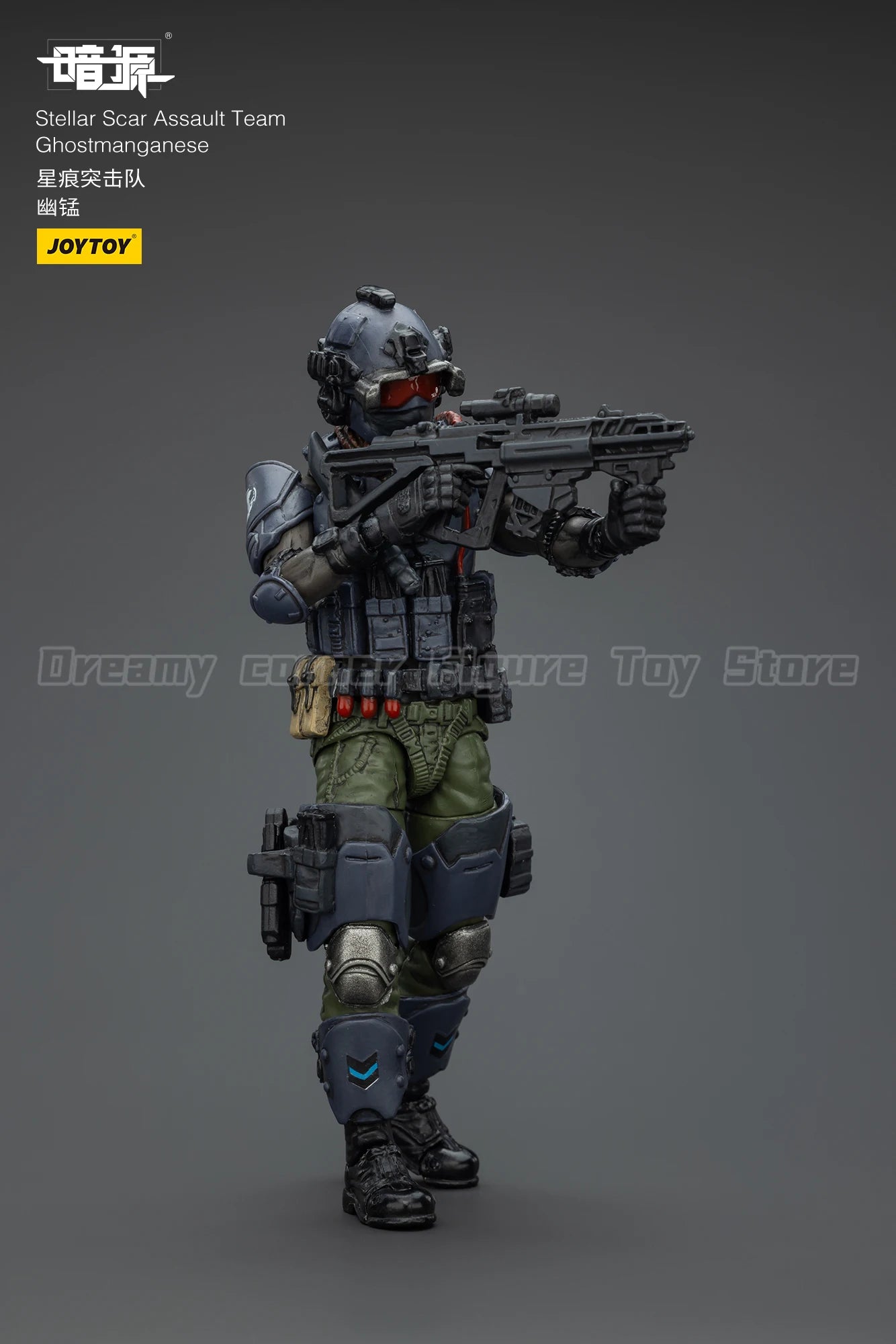 【In stock】JOYTOY Stellar Scar Assault Team Darksilicon Firesulfur Gravelgold Titanite Ghostmanganese 1/18 Action Figure Model