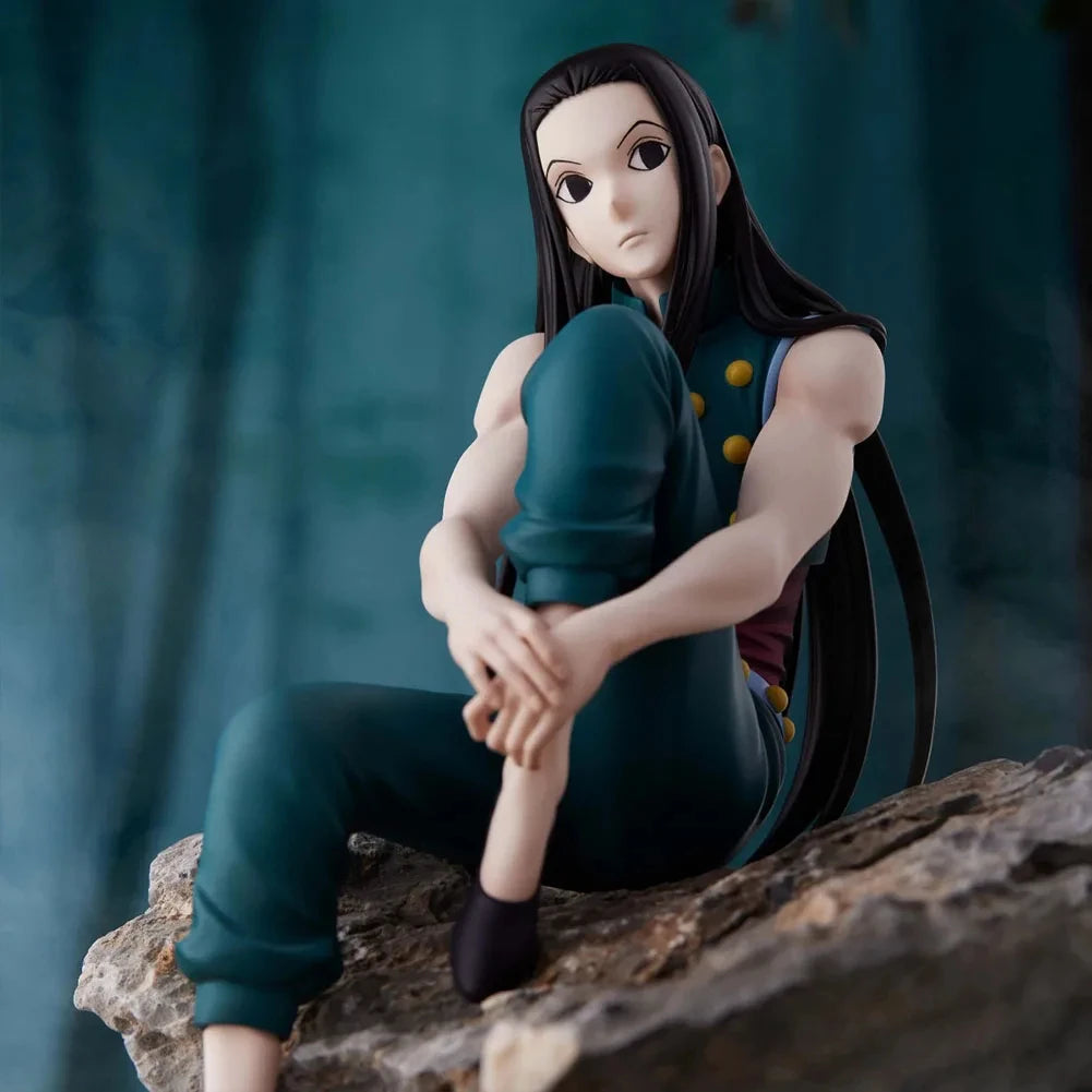 15cm Illumi Zoldyck Figurine Anime HUNTER x HUNTER PVC Miniatures Ornaments Japanese Manga Model Doll Toy Garage Kits GK Figure