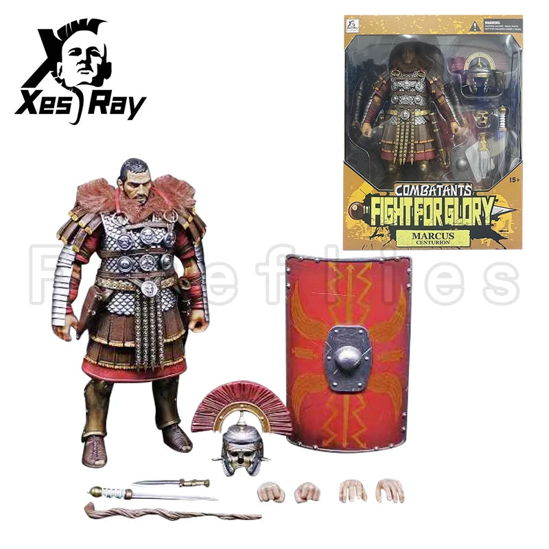 1/12 7inches XesRay Fight For Glory Action Figure Wave 4 Marcus Aulus Roman Infantry Anime Model