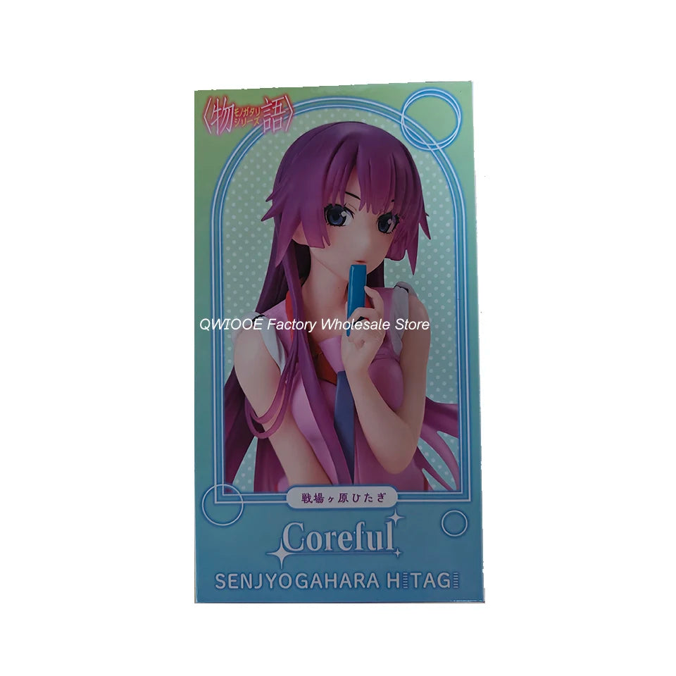 Ursprüngliche Echte TAITO Zoku Owarimonogatari 18cm Senjougahara Hitagi PVC Action-figuren Sammlung Modell Spielzeug Dropshipping