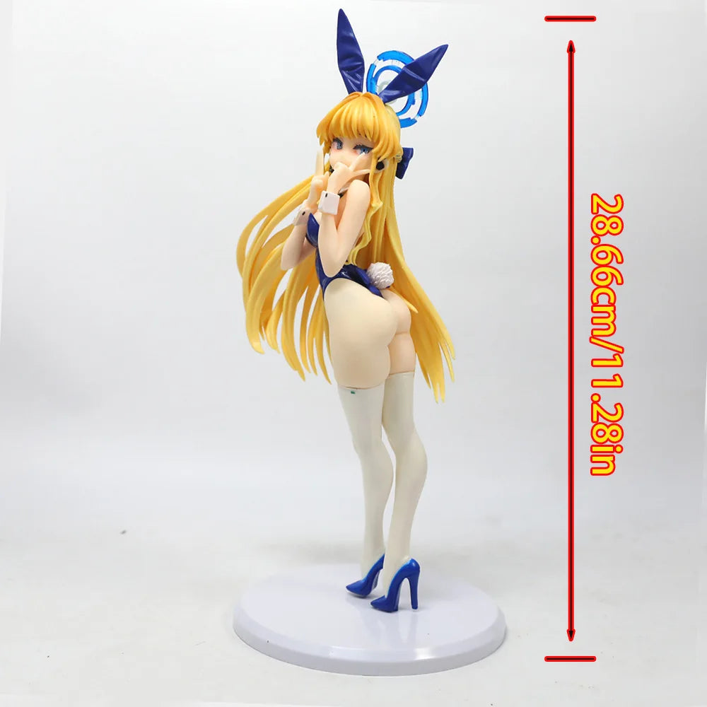 NEW Blue Archive Figure Asuma Toki 29cm Anime Bunny Girl PVC Action Figure Toy Statue Game Adult Collection Model Doll Gift