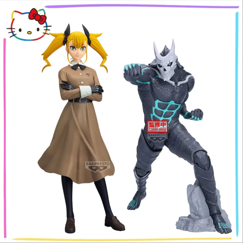 -In Stock Original BANPRESTO Grandista Kaiju-no8 Shinomiya Kikoru Narumi Gen KAIJU NUMBER EIGHT Figure Toy Model Toy