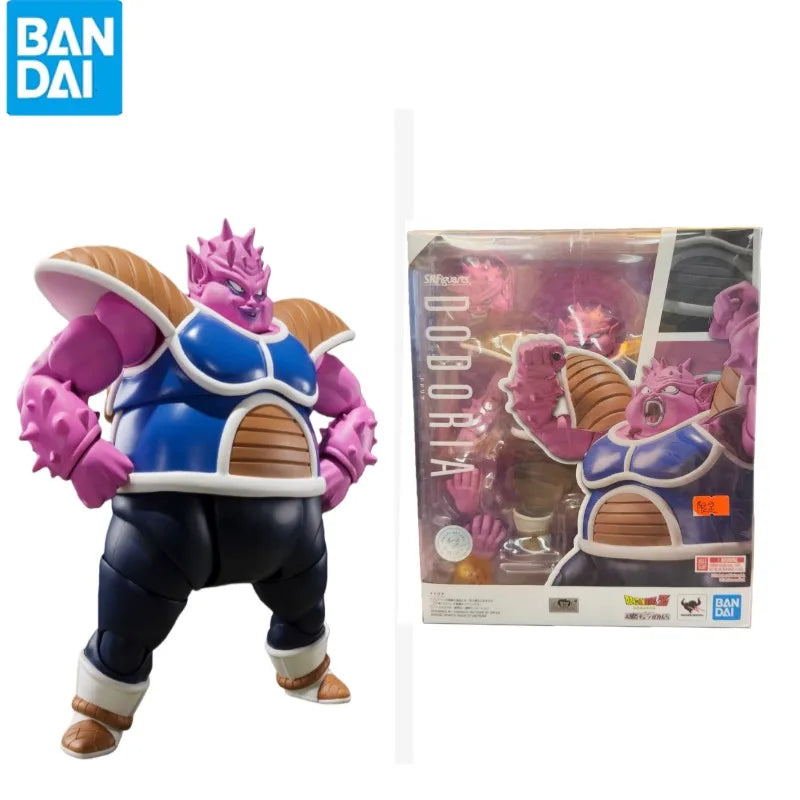 In Stock Bandai SHF Dragon Ball Z Frieza Force Dodoria Anime Action Figure Model Doll Toys Hobby Collectible