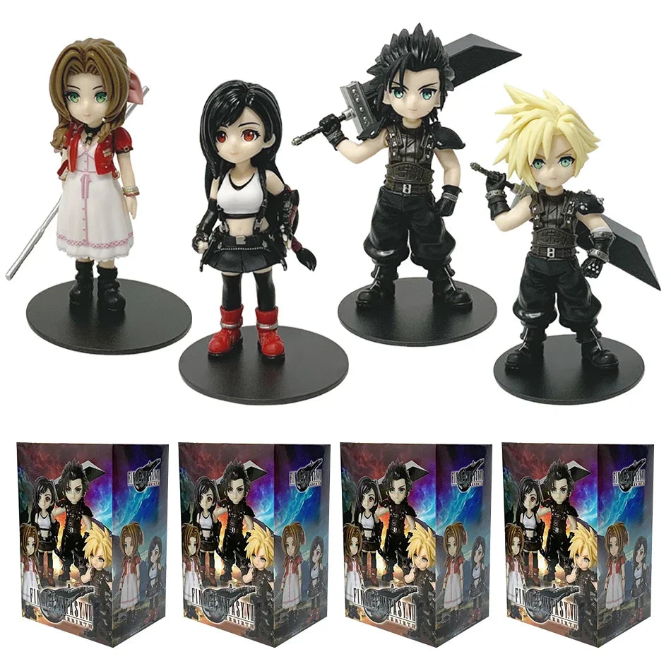 Final Fantasy 7 Rebirth Q: Tifazak Scroud Alice's Handmade Model Ornament Scenery Surrounding