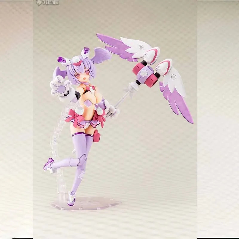 Kotobukiya Original MEGAMI DEVICE PUNI MOFU XIAO PUNI MOFU LANG Anime Action Figure Assembly Model Toys Колекционерски модел