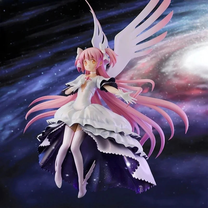 Auf Lager Bandai Ban Presto Madoka Magica Akemi Homura Pvc Action Figur Spielzeug Tabletop Ornament Sammlung Modell Geburtstag Geschenke