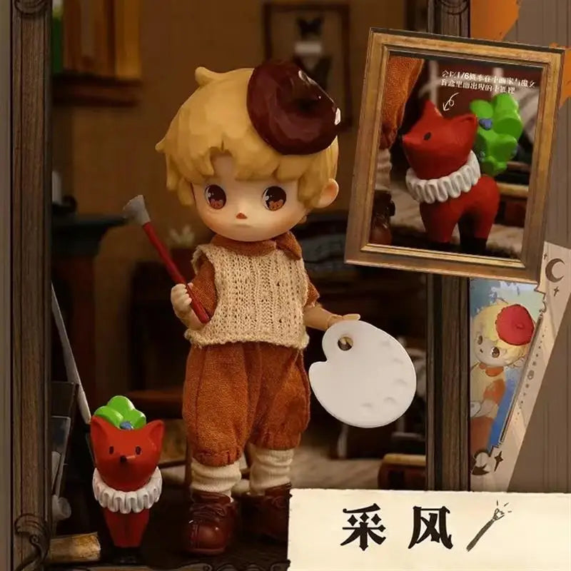In Stock Penny'S Box 1/8 Bjd Luluya Symphonic Poems Series  Blind Box Mystery Box Dolls Kawaii Action Anime Figure Toys Gift