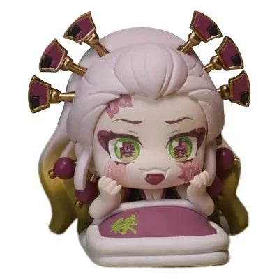 In Stock Stasto Genuine Demon Slaye Rui Daki Gyutaro Akaza Ju No Kata New Color Arc Gashapon Pvc Anime Figure Toys Collect Gifts