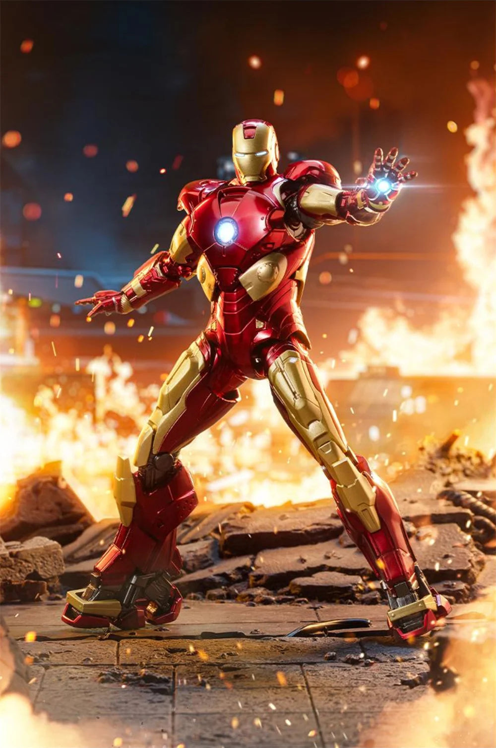 ZDTDS Toys Iron Man MK18 Cassanova MK10 Jack Tony Stark Collection Joint Movable Model Action Figure Desktop Ornament Toys Gifts