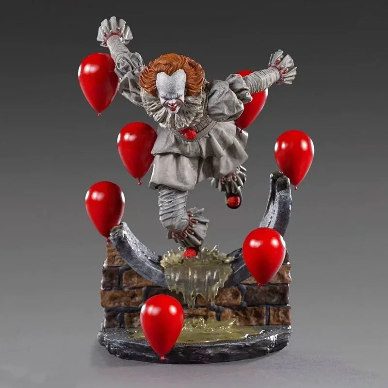 21cm Movie Stephen King's IT Pennywise Joker Action Figure Anime Figure Iron Studios Model Toys Collection Doll Gift
