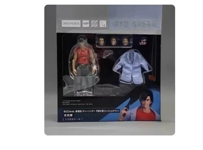 Original Aniplex BuzzMod Ryo Saeba City Hunter Ryo Saeba In Stock Anime Action Collection Figures Model Toys