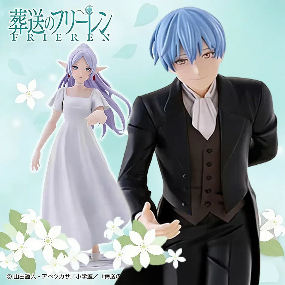 Anime Action Figure - PVC Ornament Toy 'Beyond Journey's End' Frieren Himmel Proposal Dance Collectible Gift for Birthday