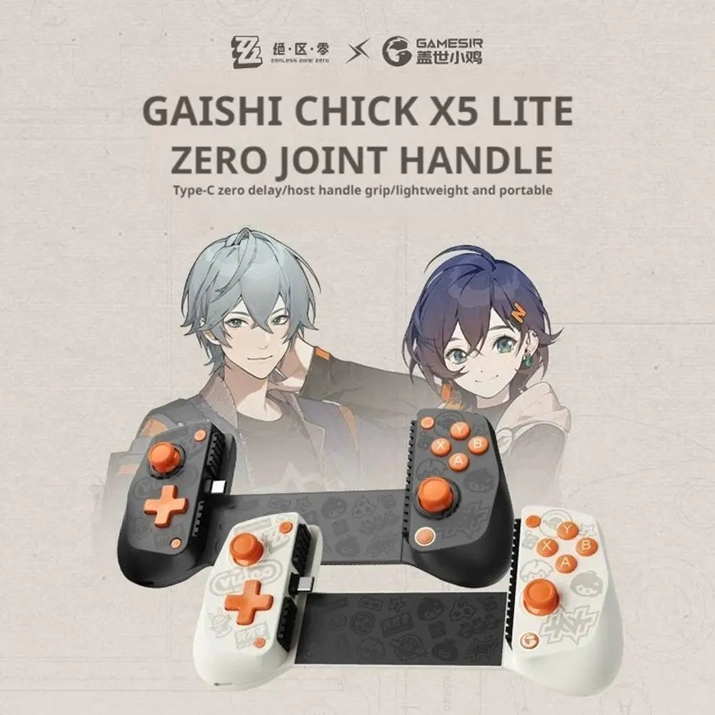 For GameSir X5 Stretch Game Controller Type-C Port Android Ios Mobile Gamepad Ergonomic Design Gaming Lite Extension Handle
