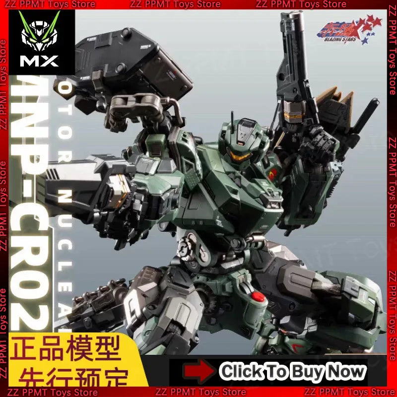 Motor Nuclear MNP CR02 Jiehu 2 65 Type Assault Mecha 1/100 Scale Assembly Model Kit Super Movable Heavy Firepower Gift toy