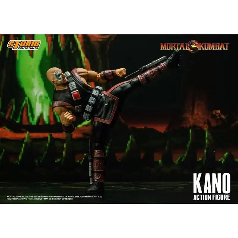 100% Original DCMK13 Storm Toys Soldier MORTAL KOMBAT KANO 6 1/12 In Stock Anime Action Collection Figures Model Toys