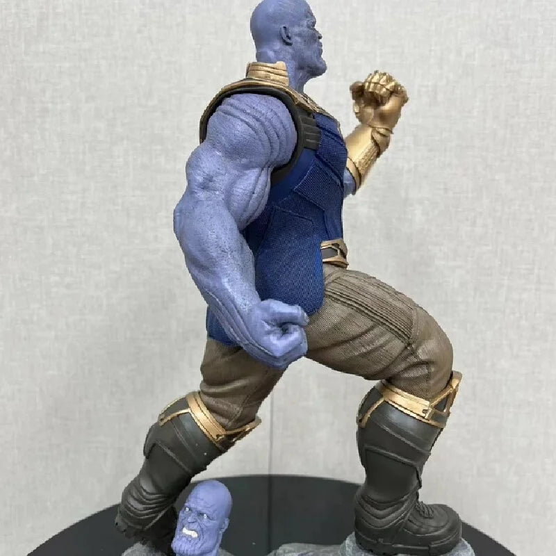 40cm Thanos Gk Resin Statue Infinity War Boxed Collectible Model Epic Movie Scene Figure For Marvel Lovers