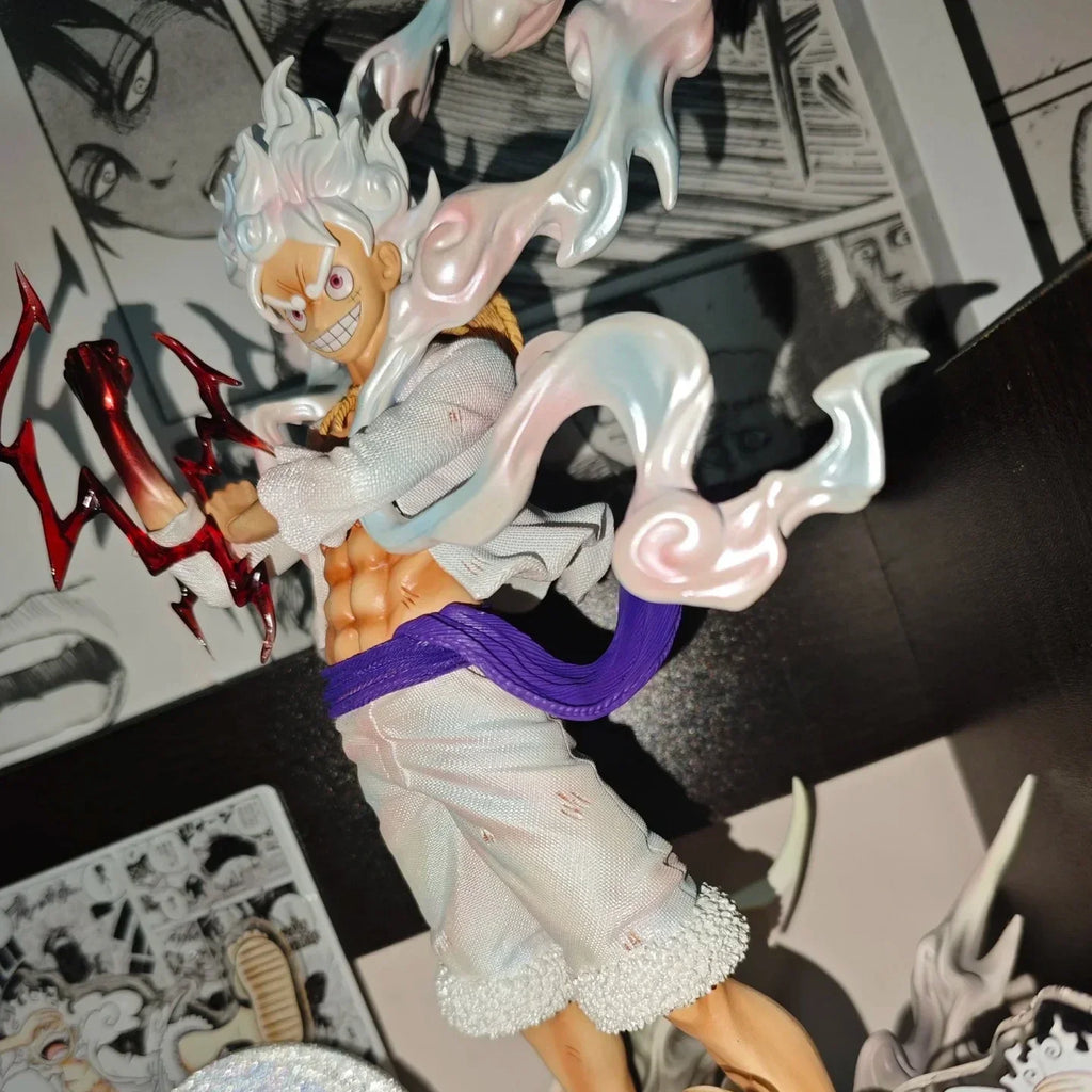 25cm One Piece Anime Figure Luffy Figure Nika Luffy Action Figure Pvc Model Statue Collection Decoration Ornaments Toys Gift