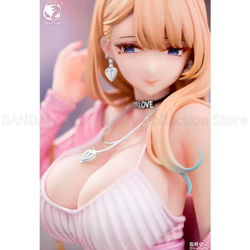 Original BearPanda The Second Dress Series Fuyuyama Asako Home Tutor Aromatic Body Ornament Model Toys Gift