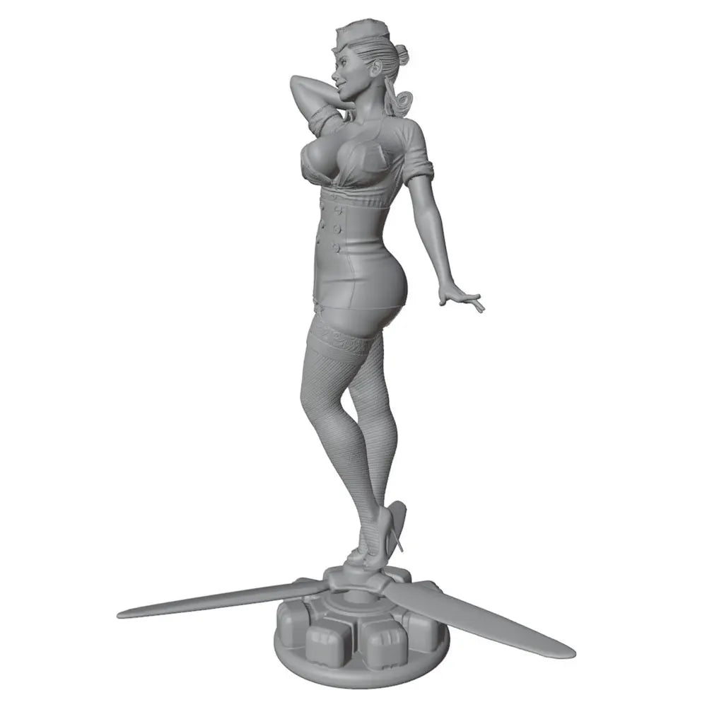 1/24/18 scale resin figurine character model, high-fidelity model action figure, not painted, perfect for gaming and collection