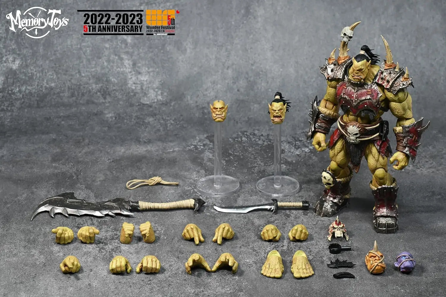 Metytoyz 2024 WF Limited Adventurer World Orc Ork Captain Kagas Bounty Hunter Bloody Hands Morlock Action Figure Special Edition