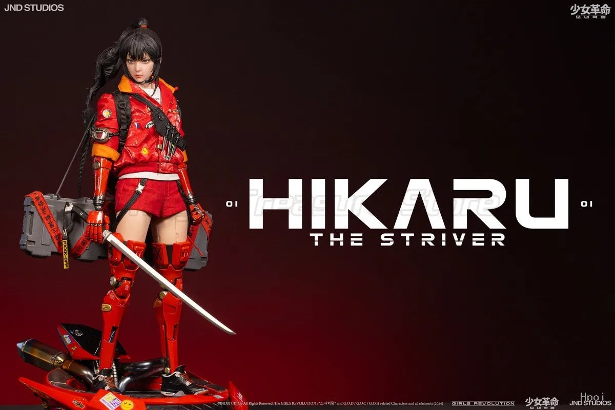 【MT】Pre-sale Original JND Studios Girl Revolution Series HIKARU THE STRIYER 1/6 Action Figure Collection Model