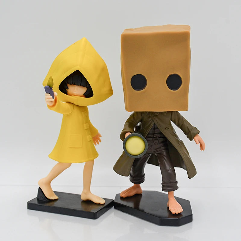 11cm Little Nightmares The Lady Anime Game Figure The Twin Chefs Action Figure Mini Nomes Six/Mono Figurine Model Doll Toys Gift