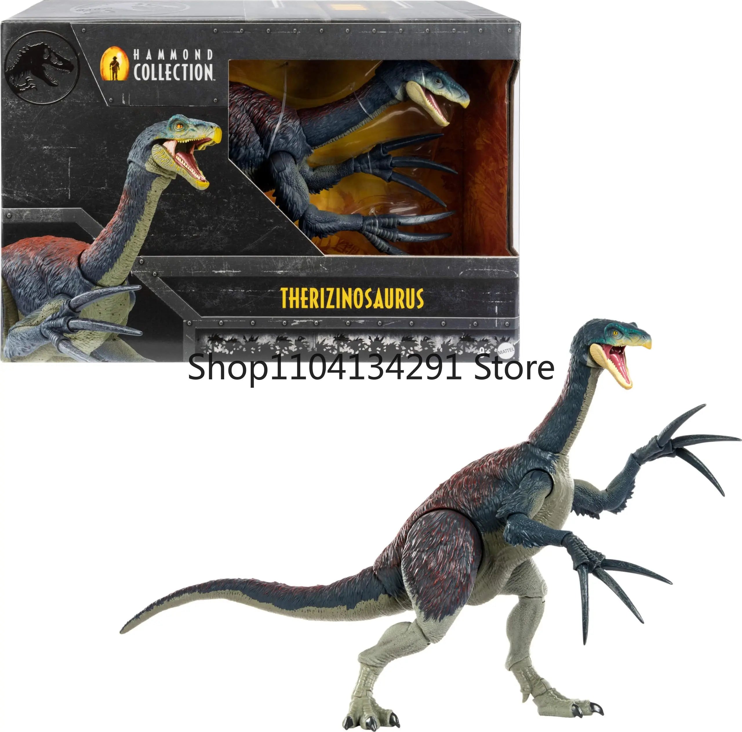 Original Jurassic World Hammond Collection Action Figure Trex Baryonyx Velociraptor Jurassic Park Model Dinosaur Childrens Toys
