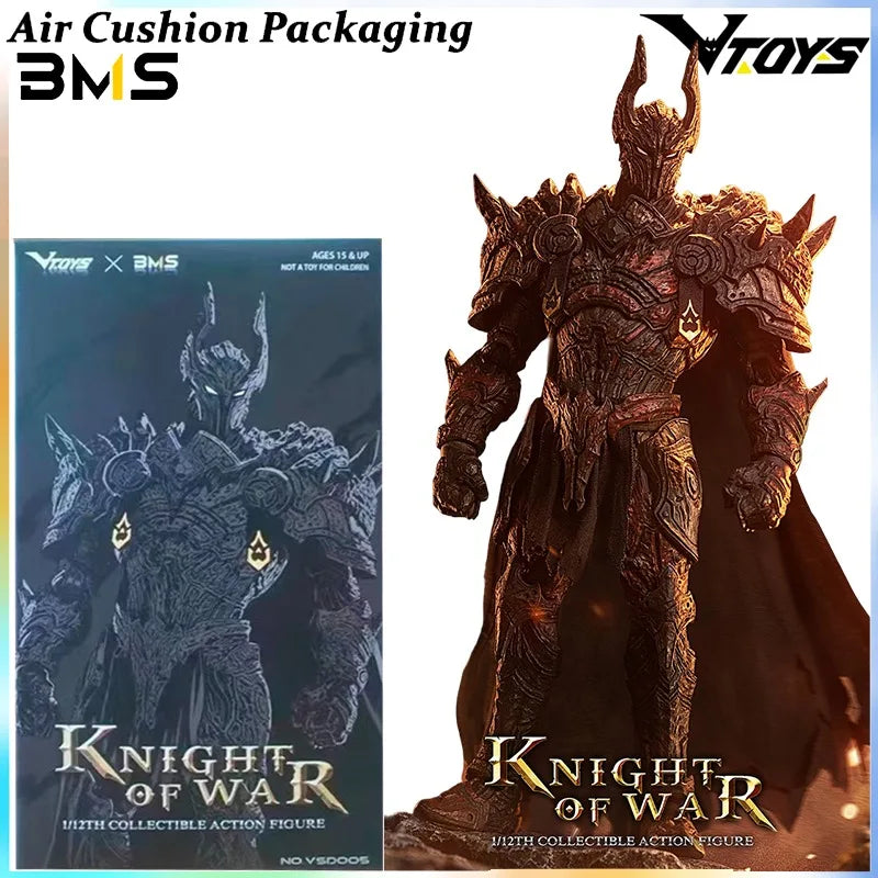 VTOYS BMS Crazy Figure Genuine Dark Fantasy Series King Arthur Knight of War Mythology 1/12scale Action Figures Model Toys