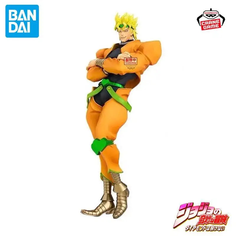 Bandai Original Mometria JoJo's Bizarre Adventure Figure Stardust Crusaders Kujo Jotaro Dio Brando Figures Models Kids Toys Gift