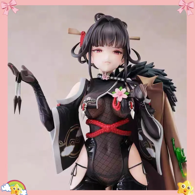 Goddess Of Victory NIKKE 30cm Sexy Movable PVC Figure Anime Statue Black Stockings Bikini Set Action Movable Favorite Model Toy