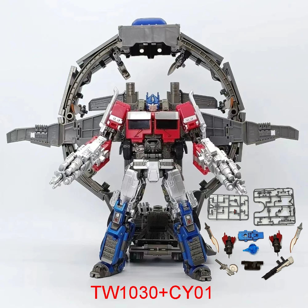 Robot Optimus Commander TW1030 Transformation Toys BAIWEI Trailers CY01 Tactical Container TW1022EX Deformation Action Figure