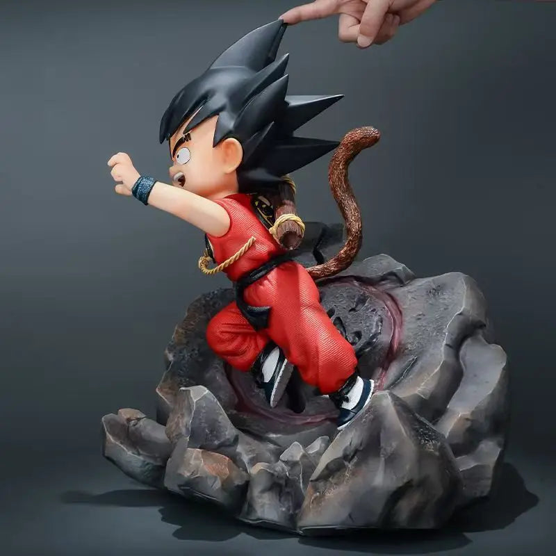 48cm New Dragon Ball Anime Figure Son Goku Peripheral PVC Model Scene Statue Desktop Decoration Ornaments Birthday Gifts Toys