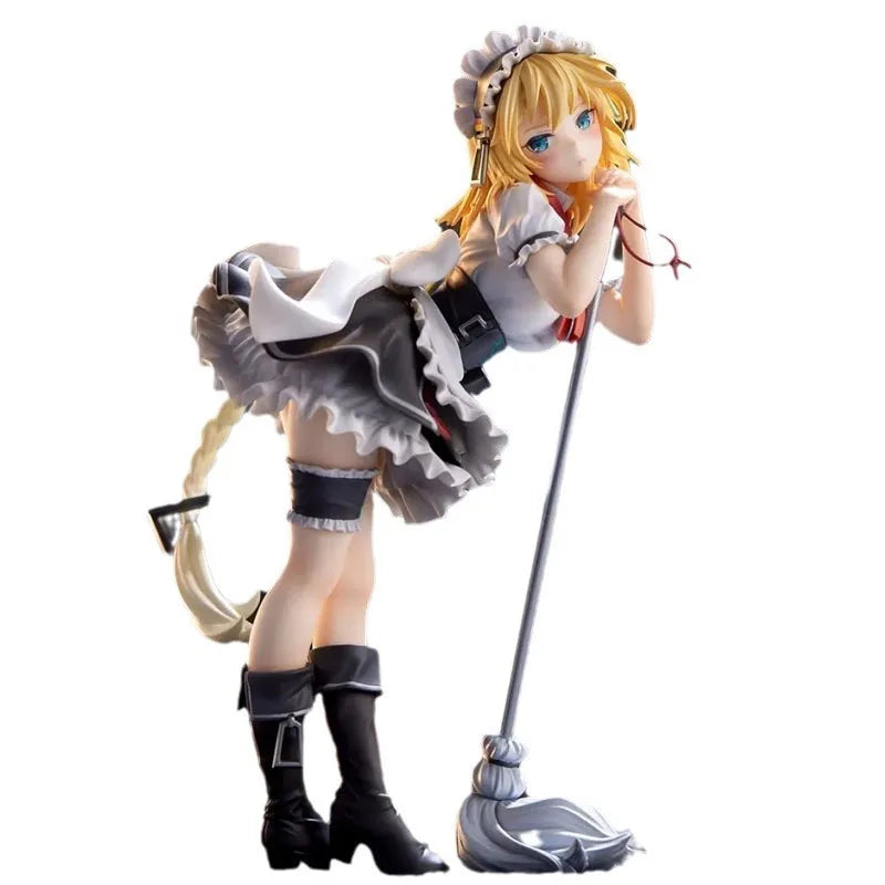 Girls Frontline Maid Gr G36 Figure 2D Beautiful Girl Animation Cute Doll Chassis Car Ornament