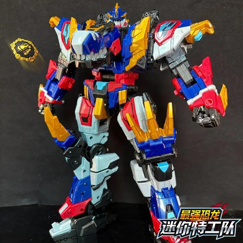 MiniForce Penta X Ranger Transformation Robot Bot REX KAISER Model Mini Force Deformation Combiner Action Figure Toys Gift