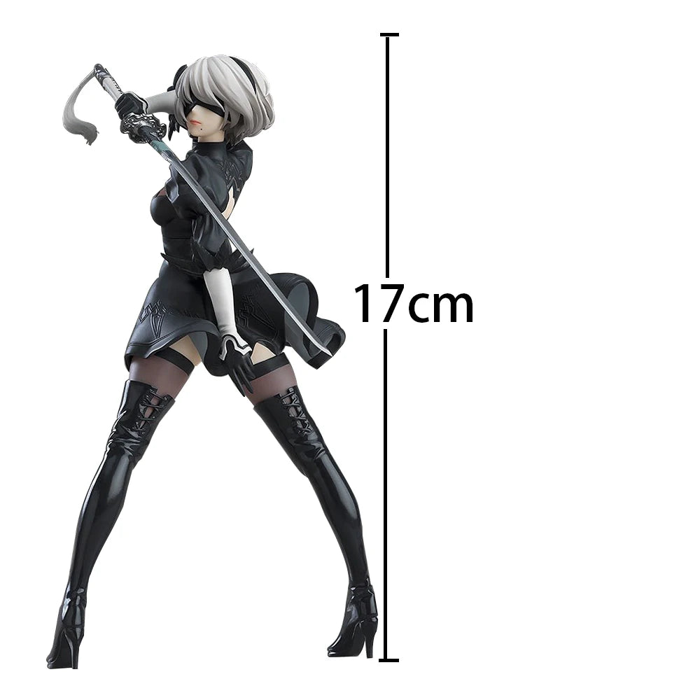 Game Figure 2B standing Action figures A2yorha figurine 9Syorha figure PVC model Adult Ornament Collection Model Toy Gift 21.5cm
